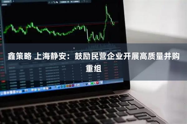 鑫策略 上海静安：鼓励民营企业开展高质量并购重组